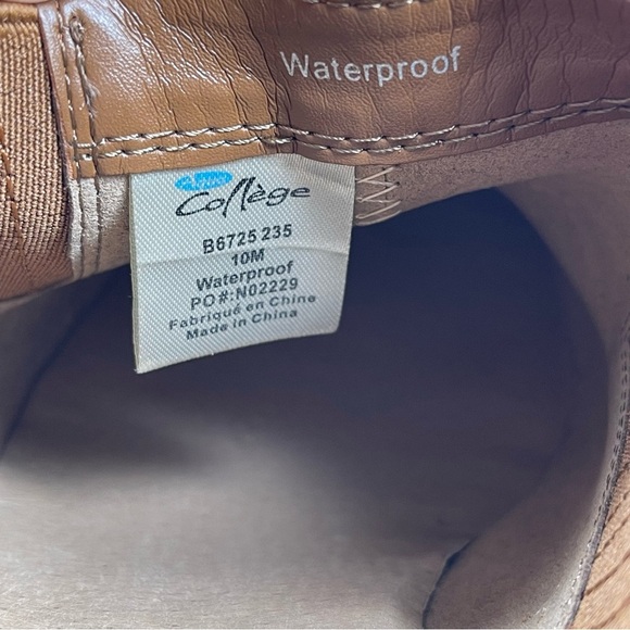 NWOT Aqua College Women’s Brown Suede Nan Waterproof‎ Mules Size 10M - Picture 11 of 11